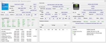 Cliquez pour agrandir YEYIAN Yumi 24F0B-4601E avec une RTX 4060 qui sauve l'honneur