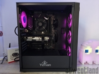 Cliquez pour agrandir YEYIAN Yumi 24F0B-4601E avec une RTX 4060 qui sauve l'honneur