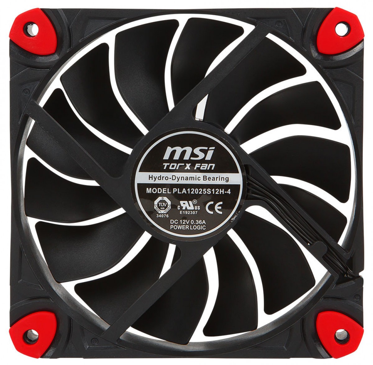 MSI TORX 120 : Un ventilateur Dragon pour ton boitier