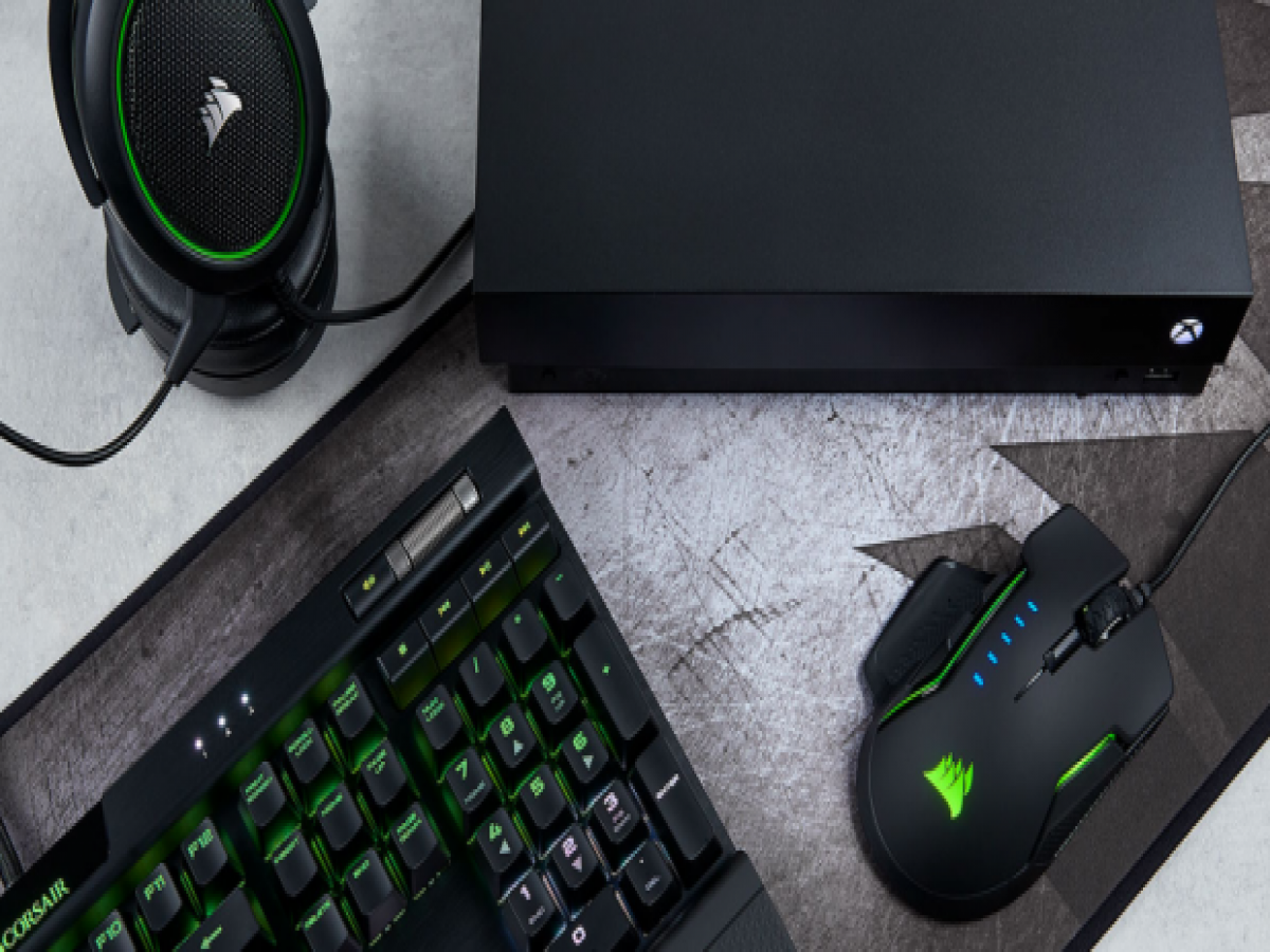 Clavier / souris sur Xbox One : Corsair annonce un partenariat