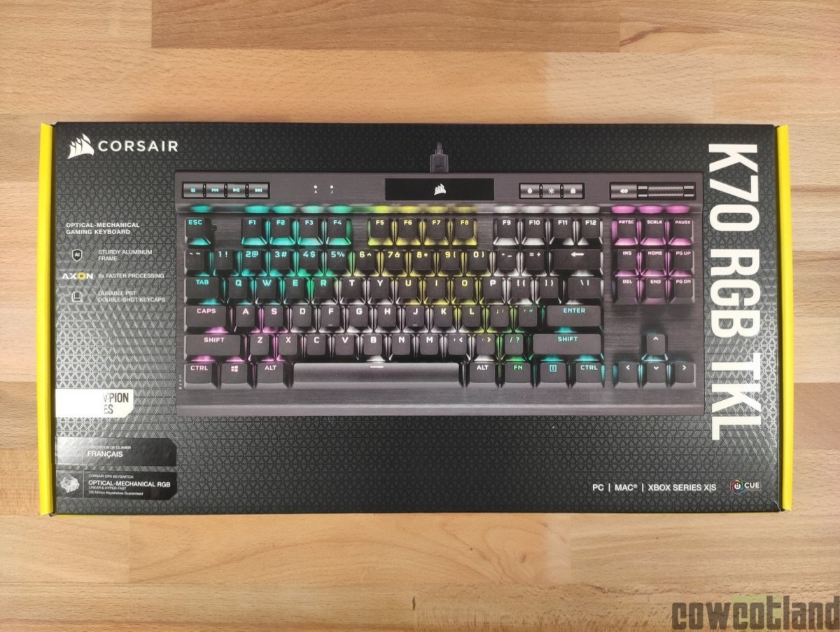 Black Friday : Le clavier Gamer Corsair K70 RGB à -35% chez  