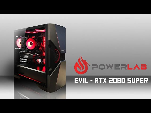 Prsentation PC GAMER POWERLAB EVIL RTX 2080 SUPER