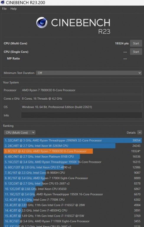 Cinebench 