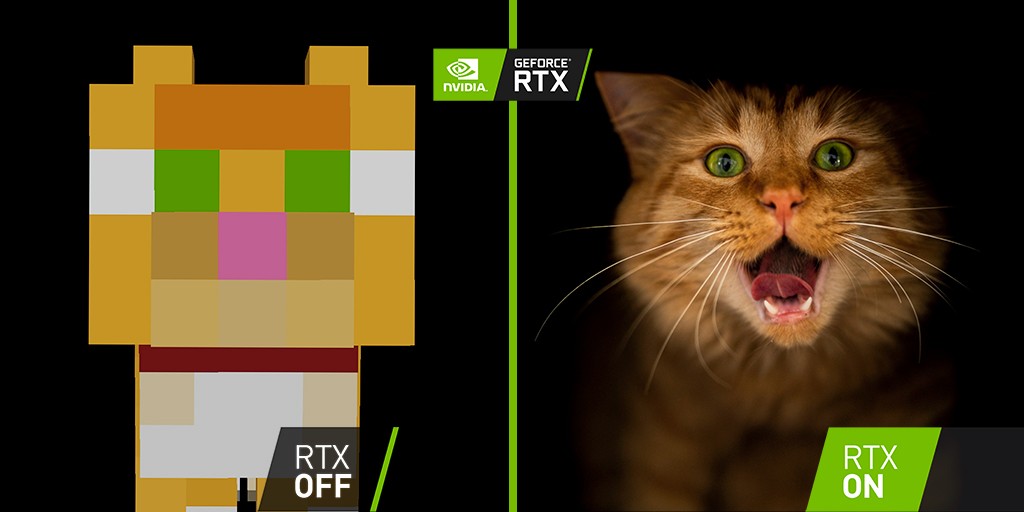 Nvidia Minecraft Concours Minecraft RTX avec NVIDIA et Cowcotland